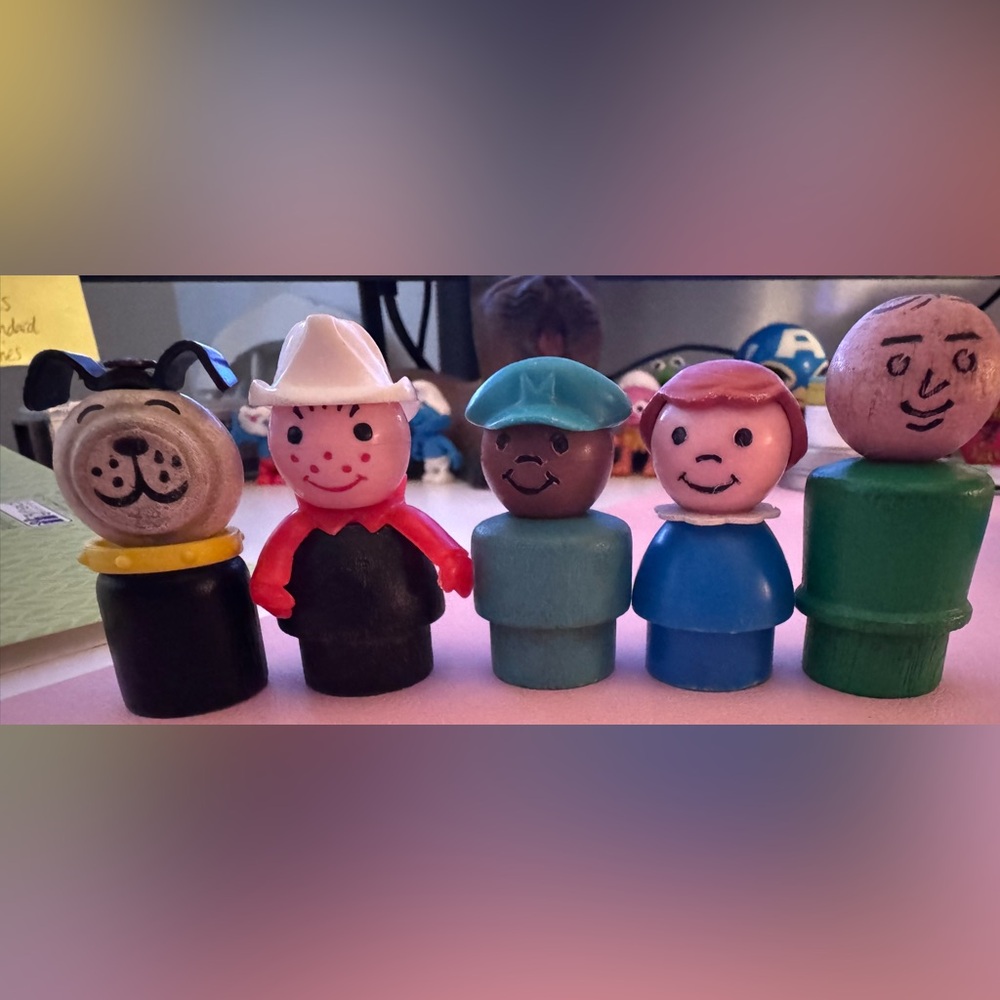 Vintage Little People, sold as a lot